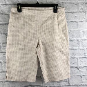 Attyre New York White/Tan Shorts